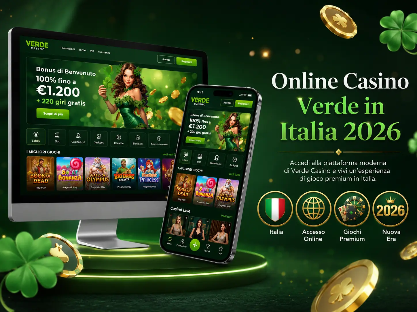 Sito Ufficiale di Verde Casino in Italia
